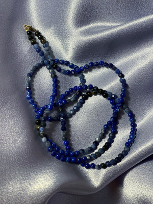 “Perfect Blue” Waist Beads